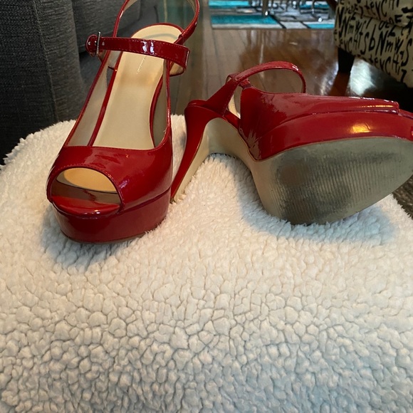 INC peep toe sling back shoes - Picture 3 of 4